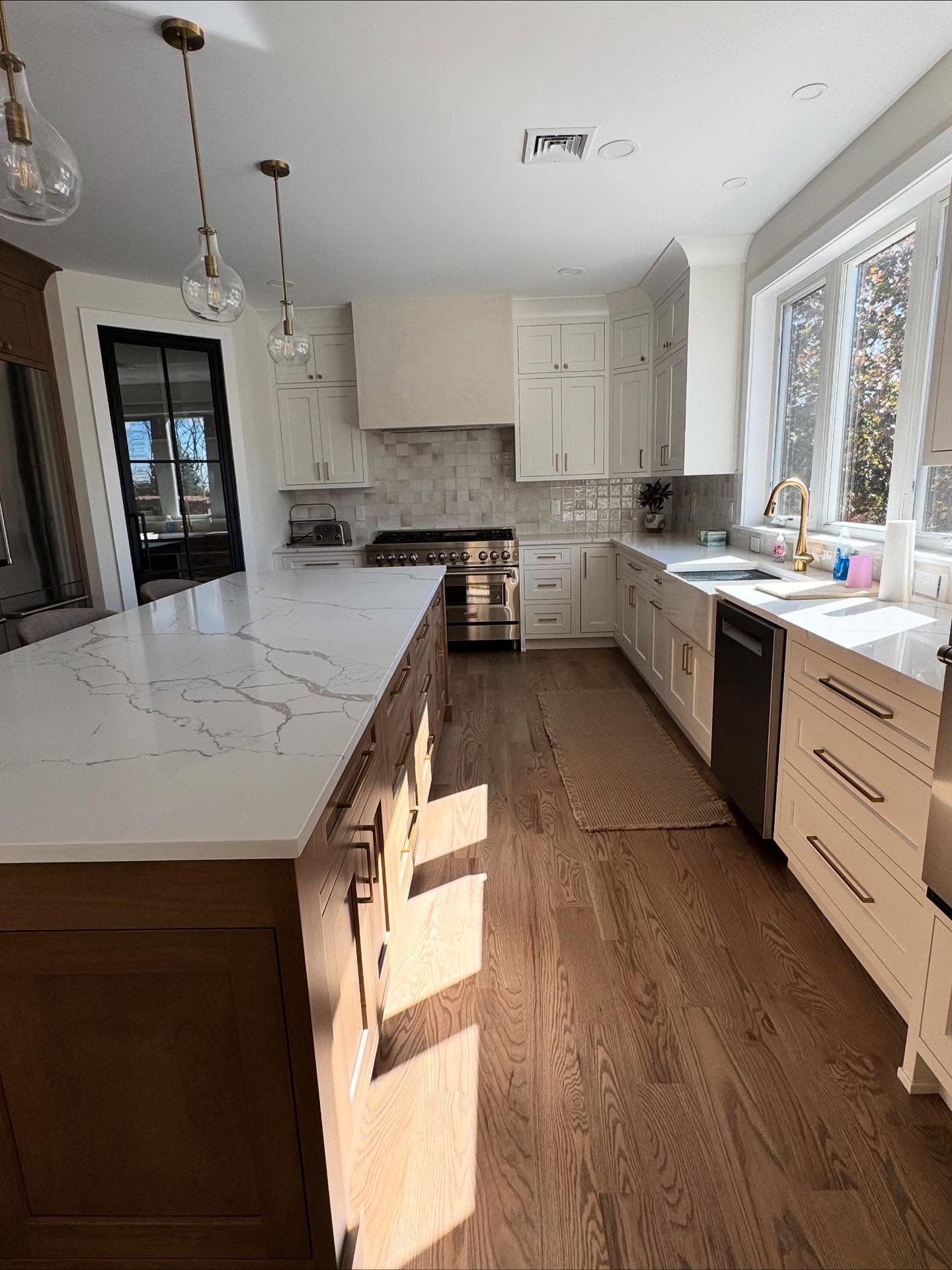 Polished kitchen cleaning result